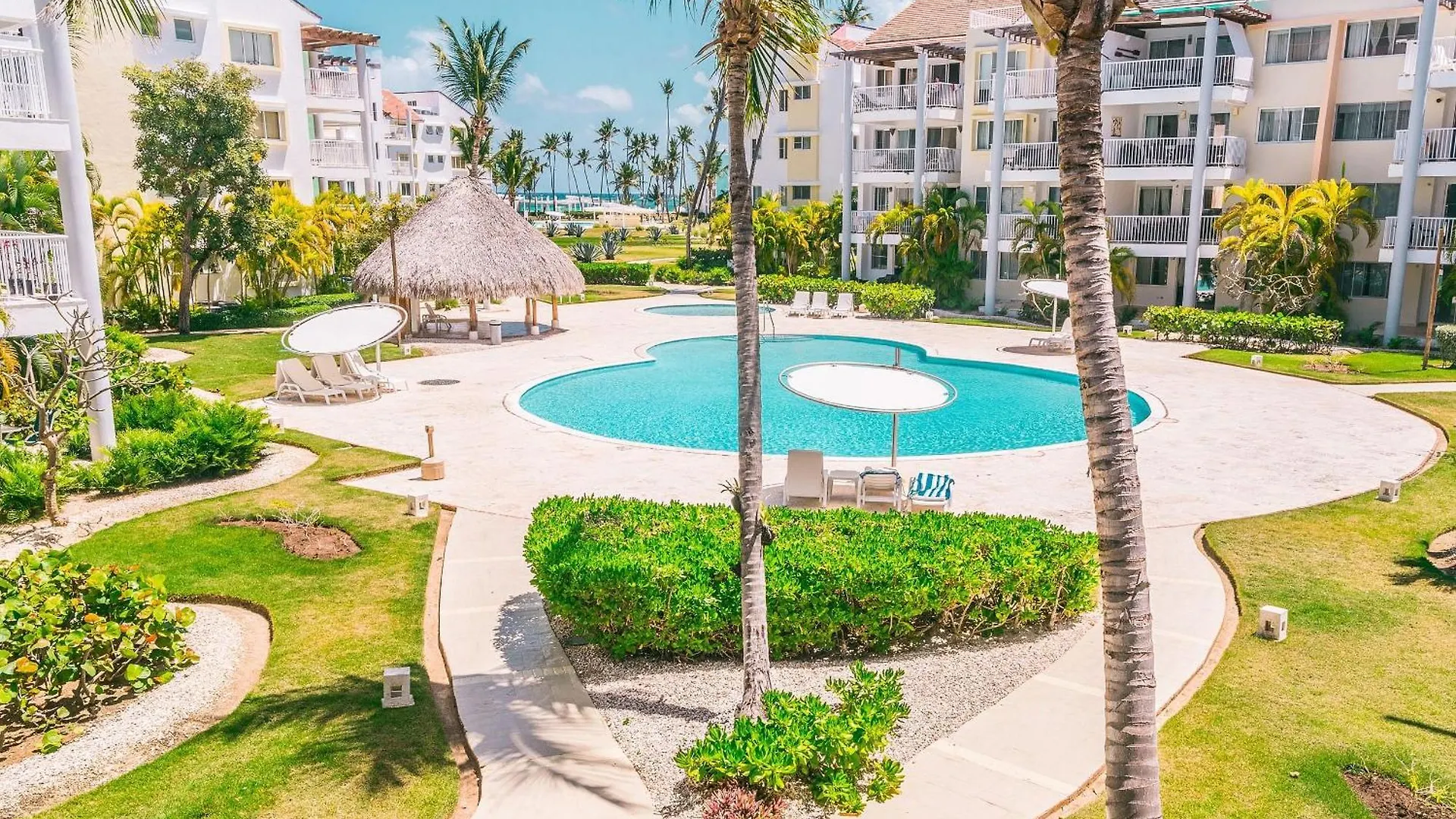 푼타 카나 Beauty 1 Bed Pool Views Playa Turquesa O204 아파트